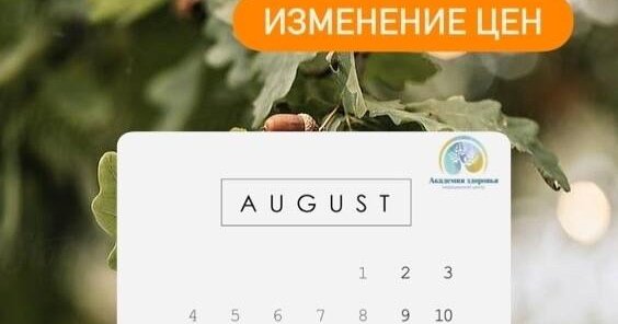 Изменение цен