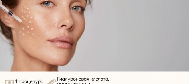 Курс мезотерапии из 5 процедур со скидкой 20%
