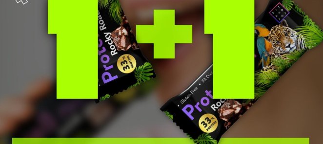 Батончик Fit and Joy 1+1 в подарок