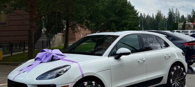 Purple катает своих гостей на Porsche!⭐️