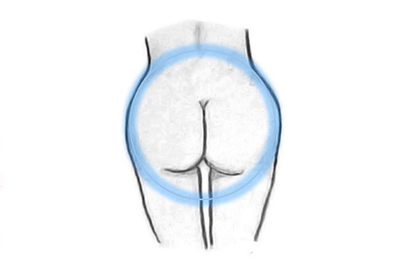 упражнения для женских ягодиц