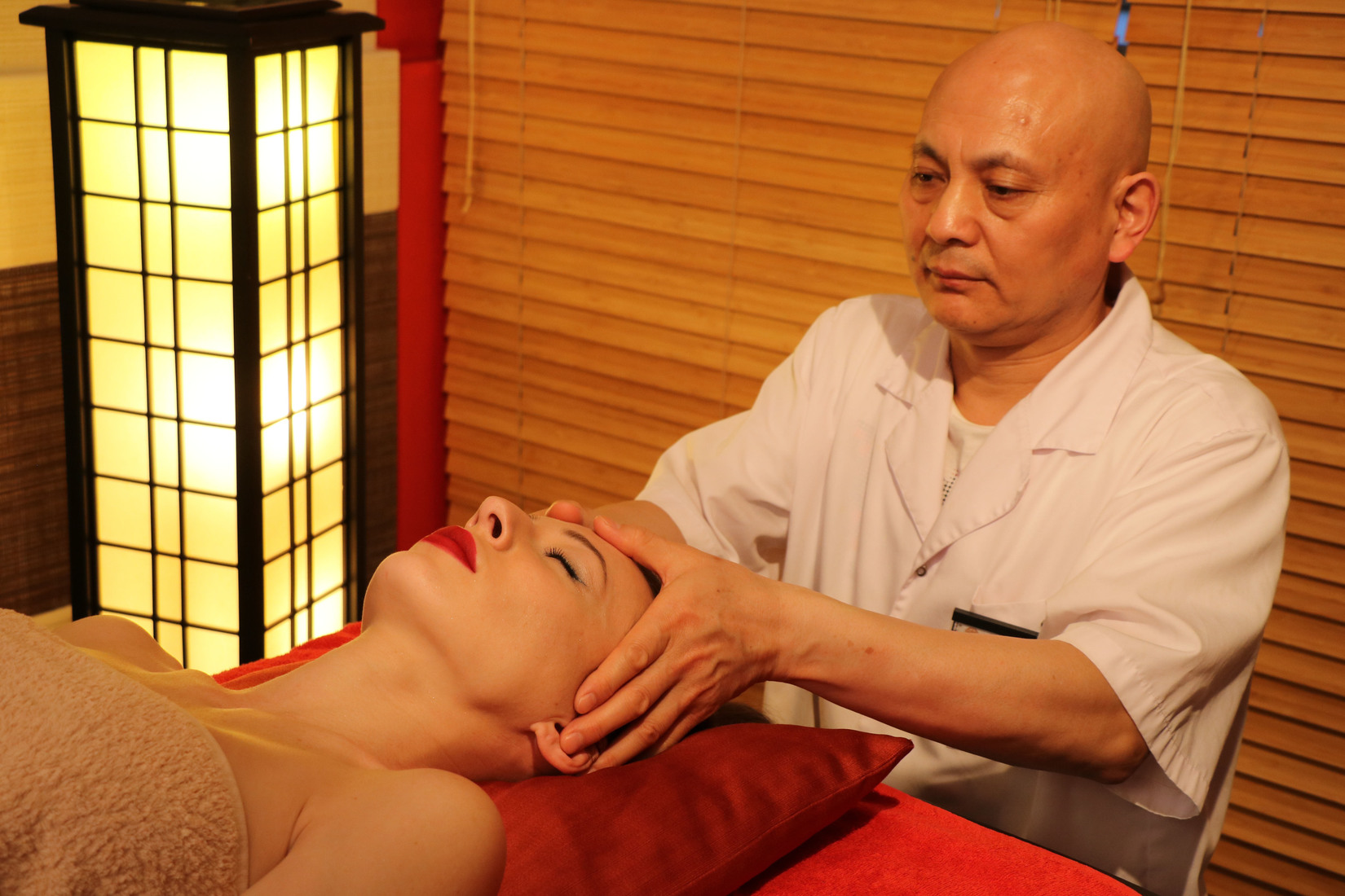 Traditional massage parlor