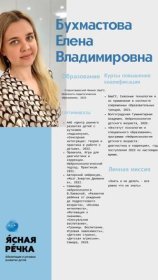 Бухмастова Елена Владимировна