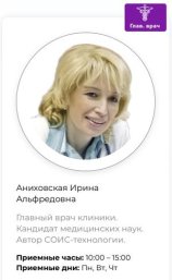 Аниховская Ирина Альфредовна